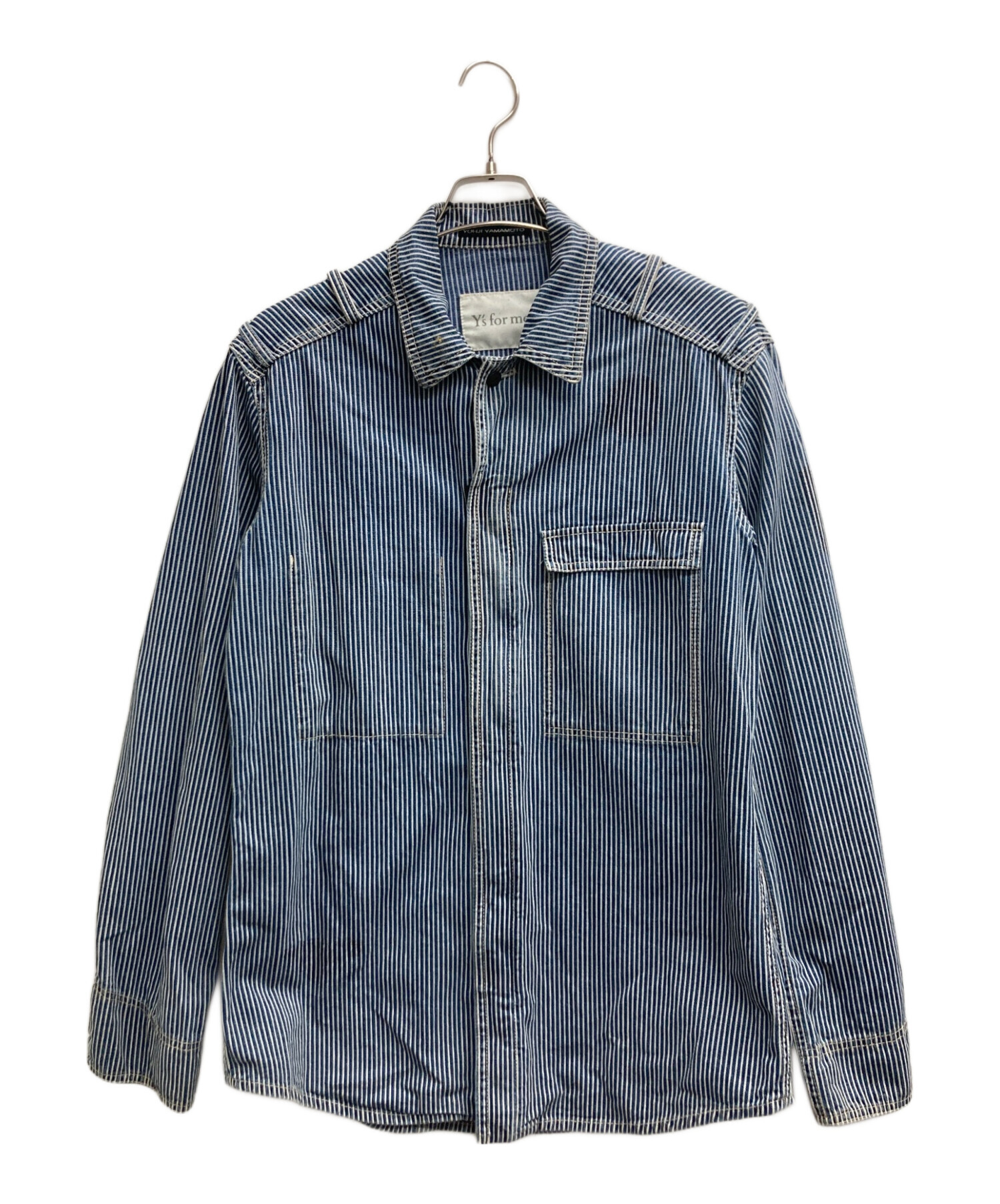 中古・古着通販】Y'S for men (ワイズフォーメン) ヒッコリー