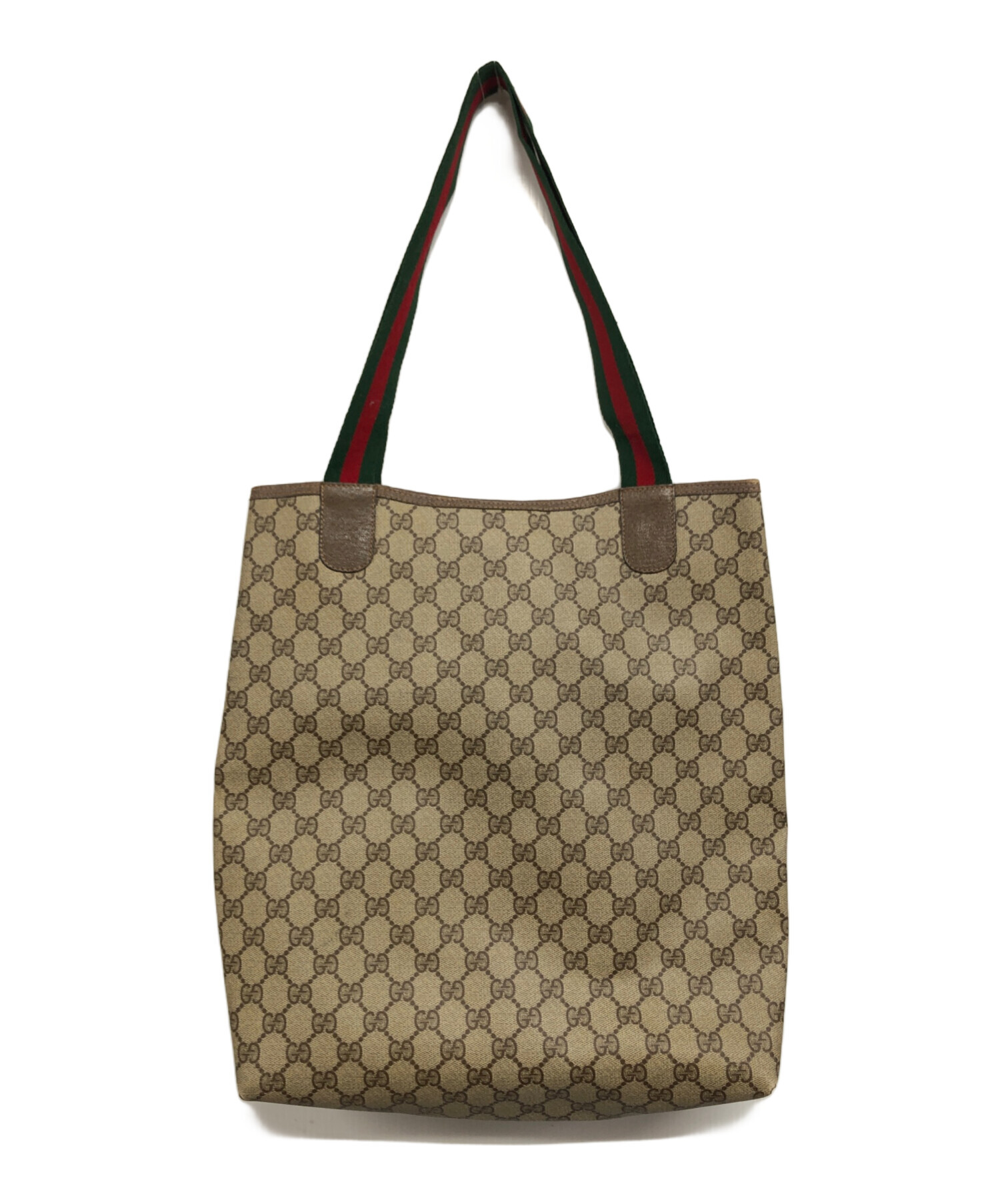 中古・古着通販】GUCCI (グッチ) トートバッグ ベージュ｜ブランド