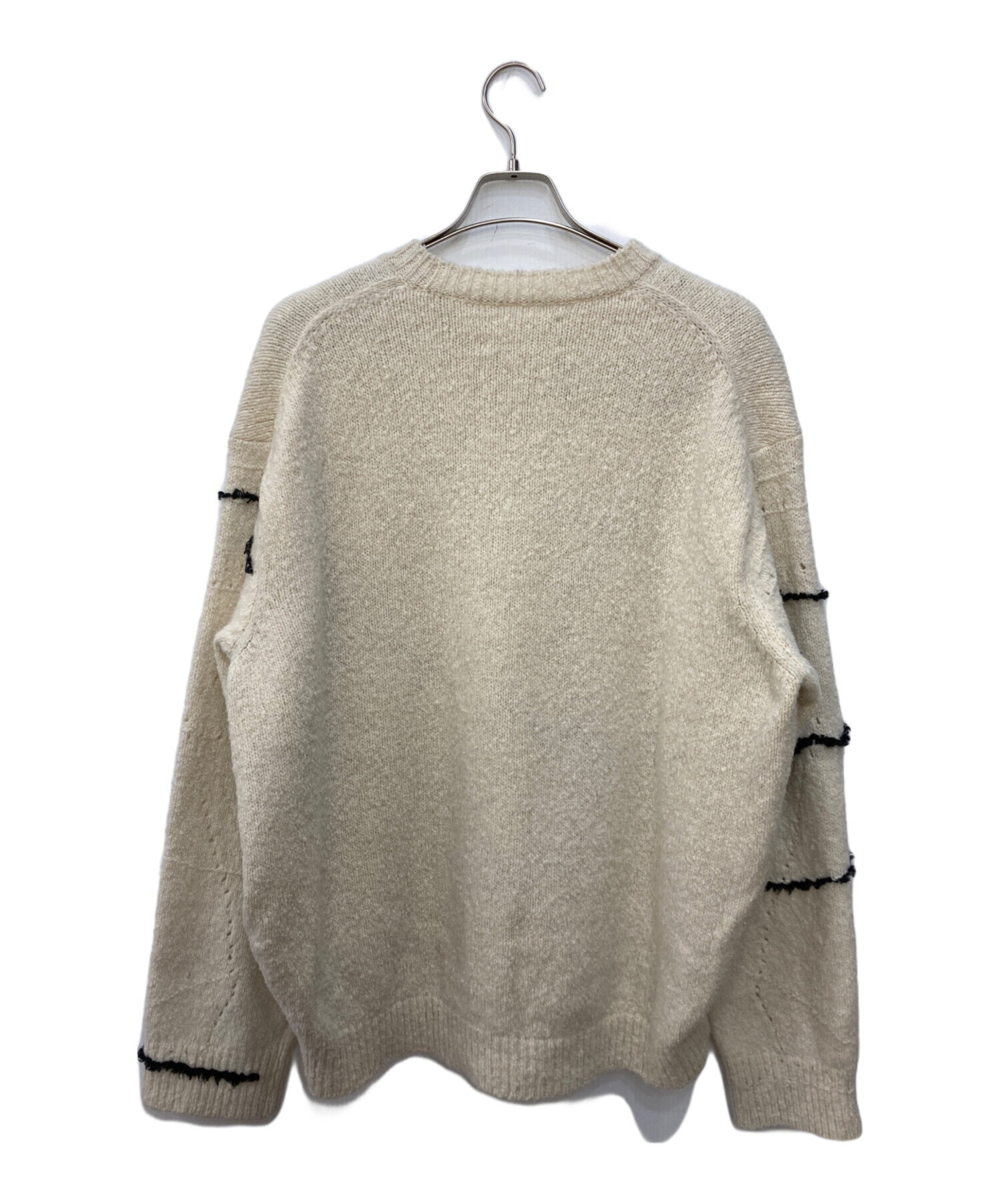 中古・古着通販】YOKE (ヨーク) CONTINUOUS LINE EMBROIDERY SWEATER