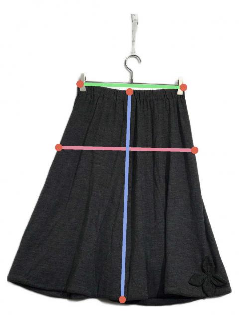 ヨージヤマモト ウールスカート Y's Yohji Yamamoto ワイズ ヨウジヤマモト YJ-S50-119 フラップ