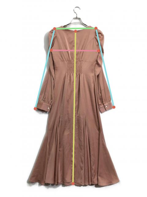 中古・古着通販】rose muse (ロゼミューズ) decollete belted mermaid