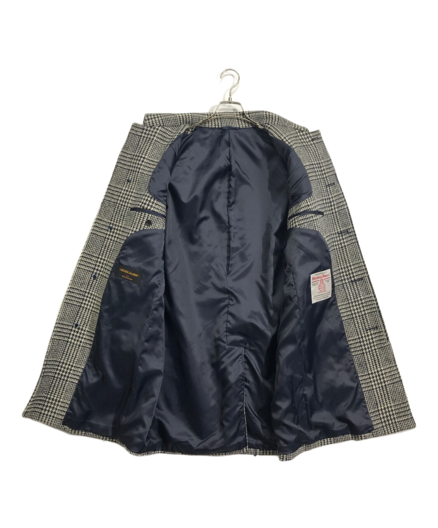 中古・古着通販】Harris Tweed (ハリスツイード) コート ホワイト