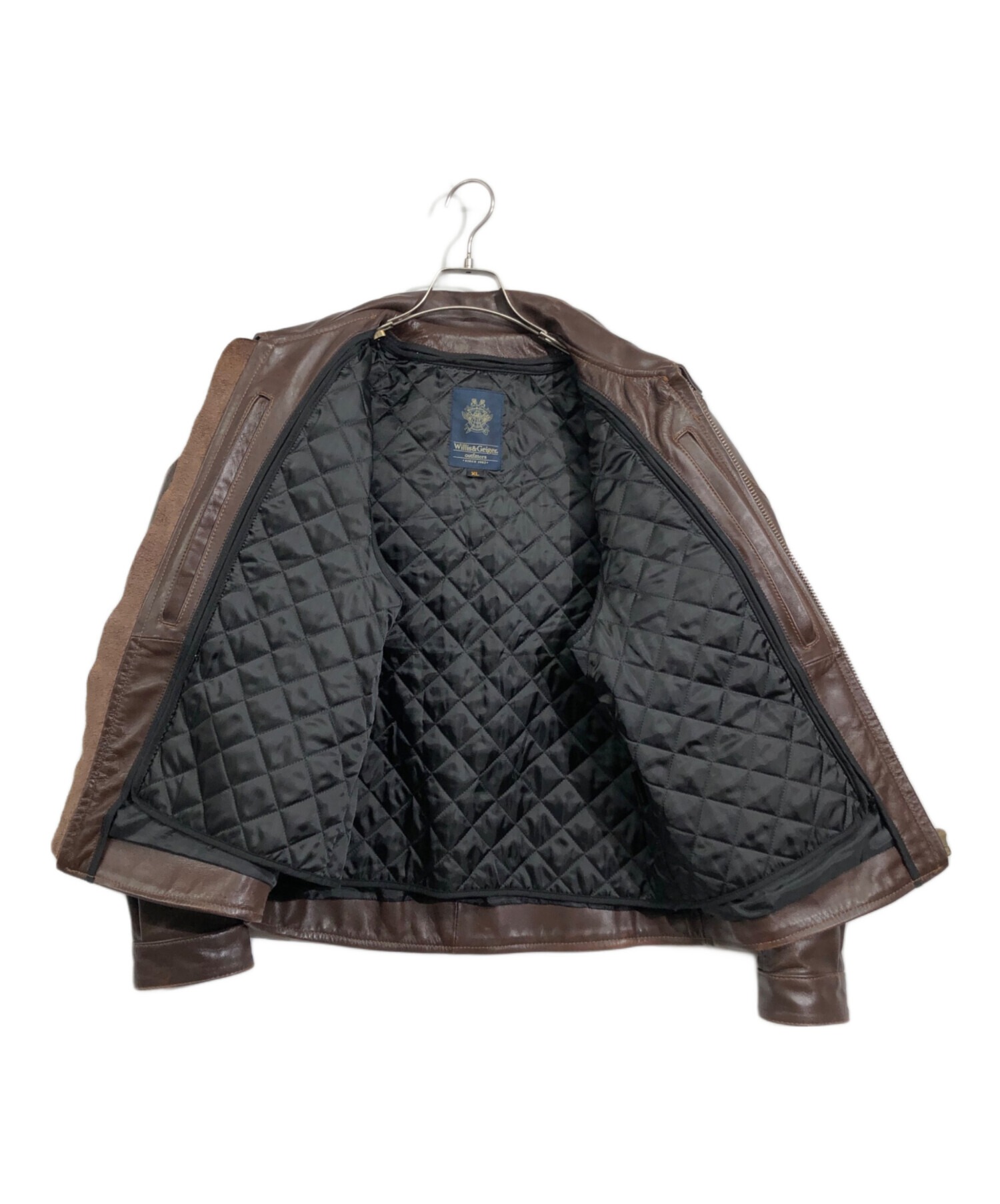 中古・古着通販】Willis&Geiger (ウィルスガイガー) レザージャケット