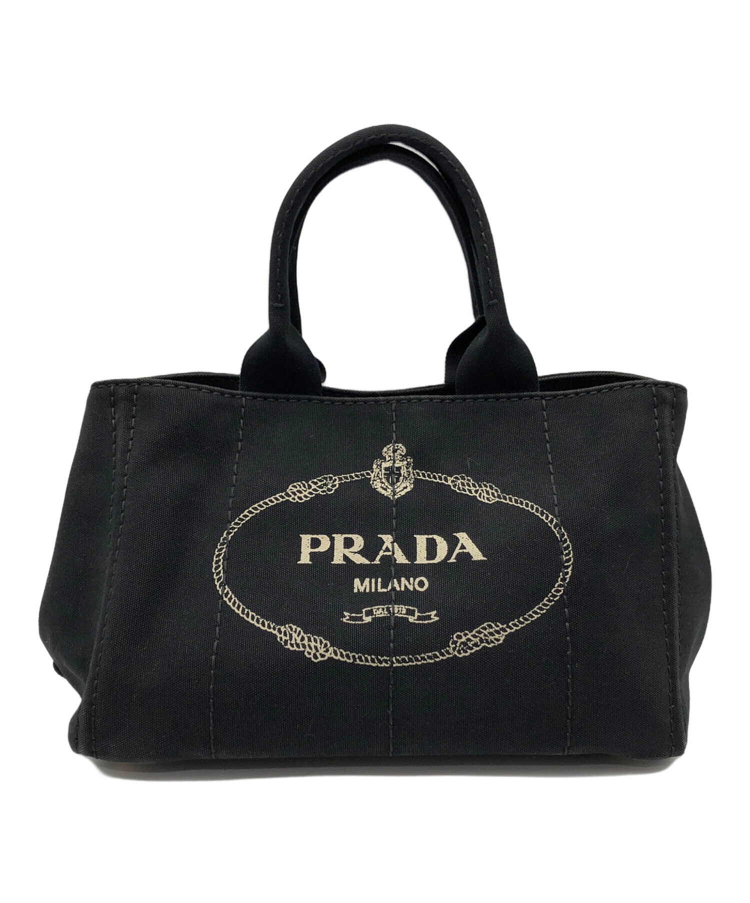 中古・古着通販】PRADA (プラダ) カナパ ネイビー|ブランド 中古・古着通販】PRADA (プラダ) カナパ ネイビー|ブランド