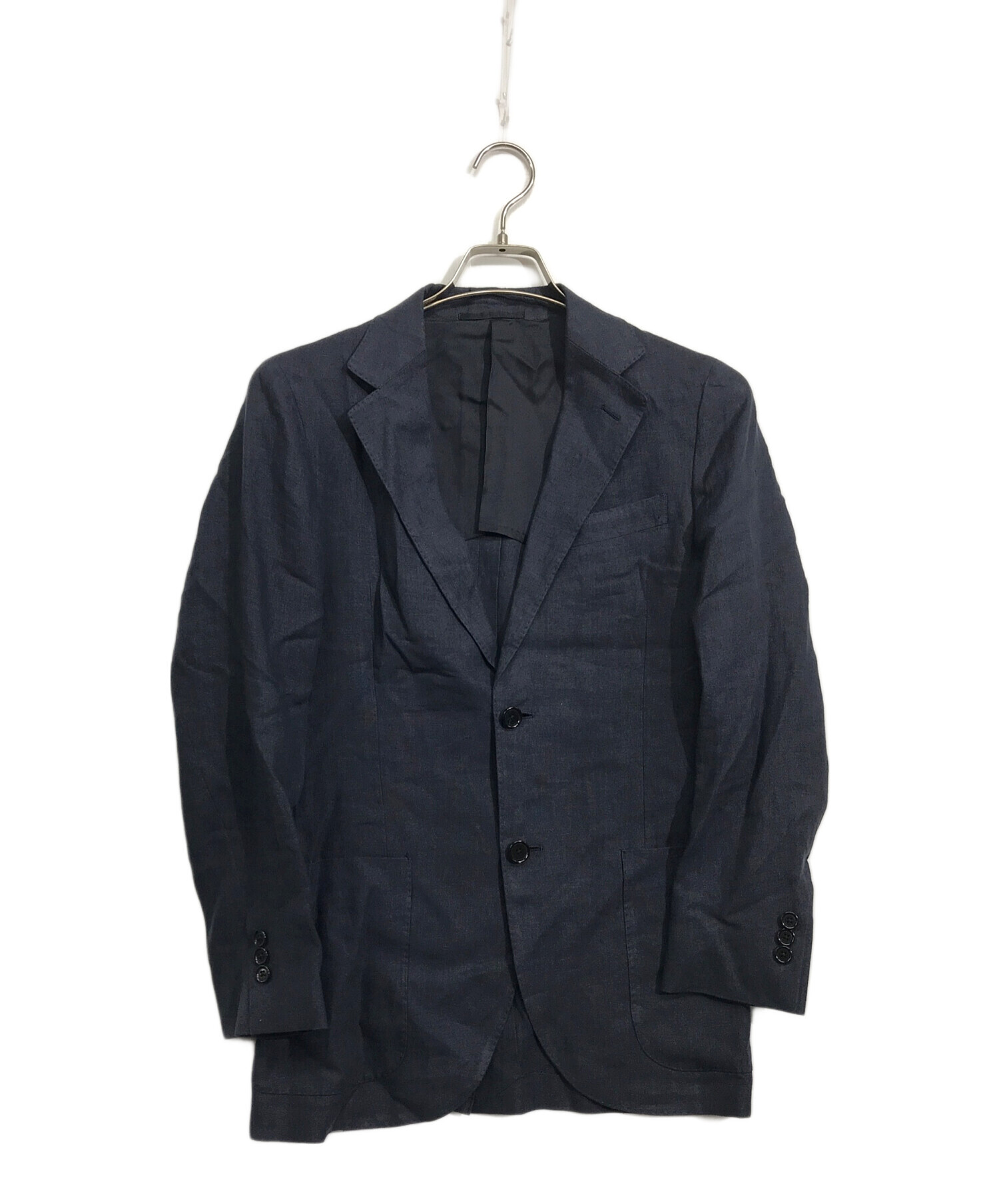 【美品】UNITED ARROWS アローズ　リネン　ジャケット　ネイビー 中古・古着通販】UNITED ARROWS TOKYO (ユナイテッドアローズ