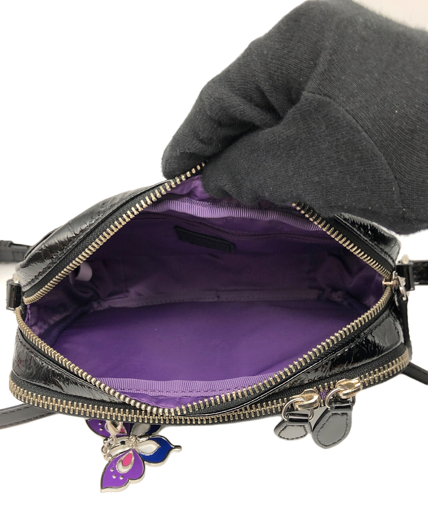 中古・古着通販】ANNA SUI (アナスイ) エナメルエンボス