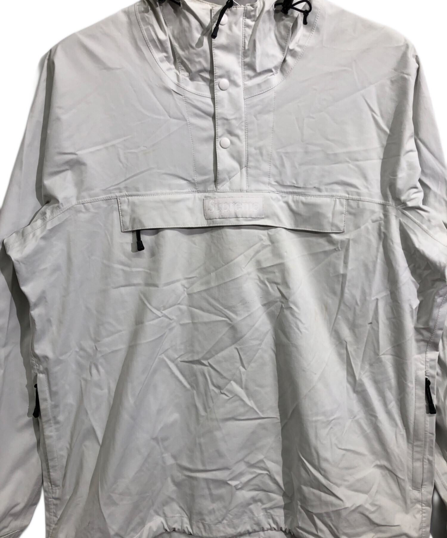 中古・古着通販】SUPREME (シュプリーム) Taped Seam Anorak ホワイト 