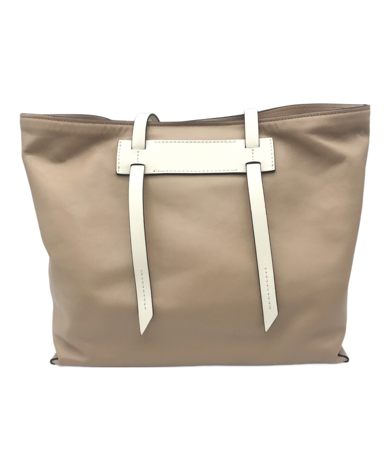 中古・古着通販】MIU MIU (ミュウミュウ) トートバッグ ベージュ