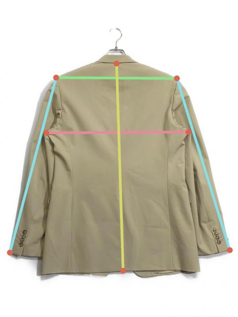 PRADAプラダ カーキベージュリネンテーラードジャケット52 PRADAプラダ カーキベージュリネンテーラードジャケット52 PRADAプラダ