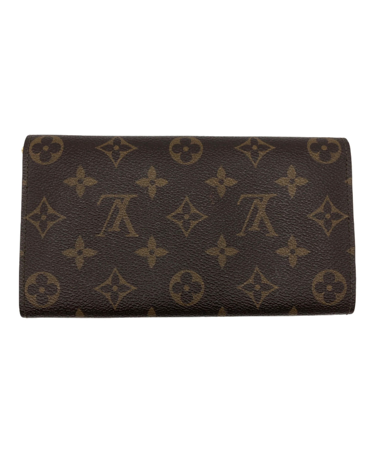 中古・古着通販】LOUIS VUITTON (ルイ ヴィトン) 長財布 ブラウン