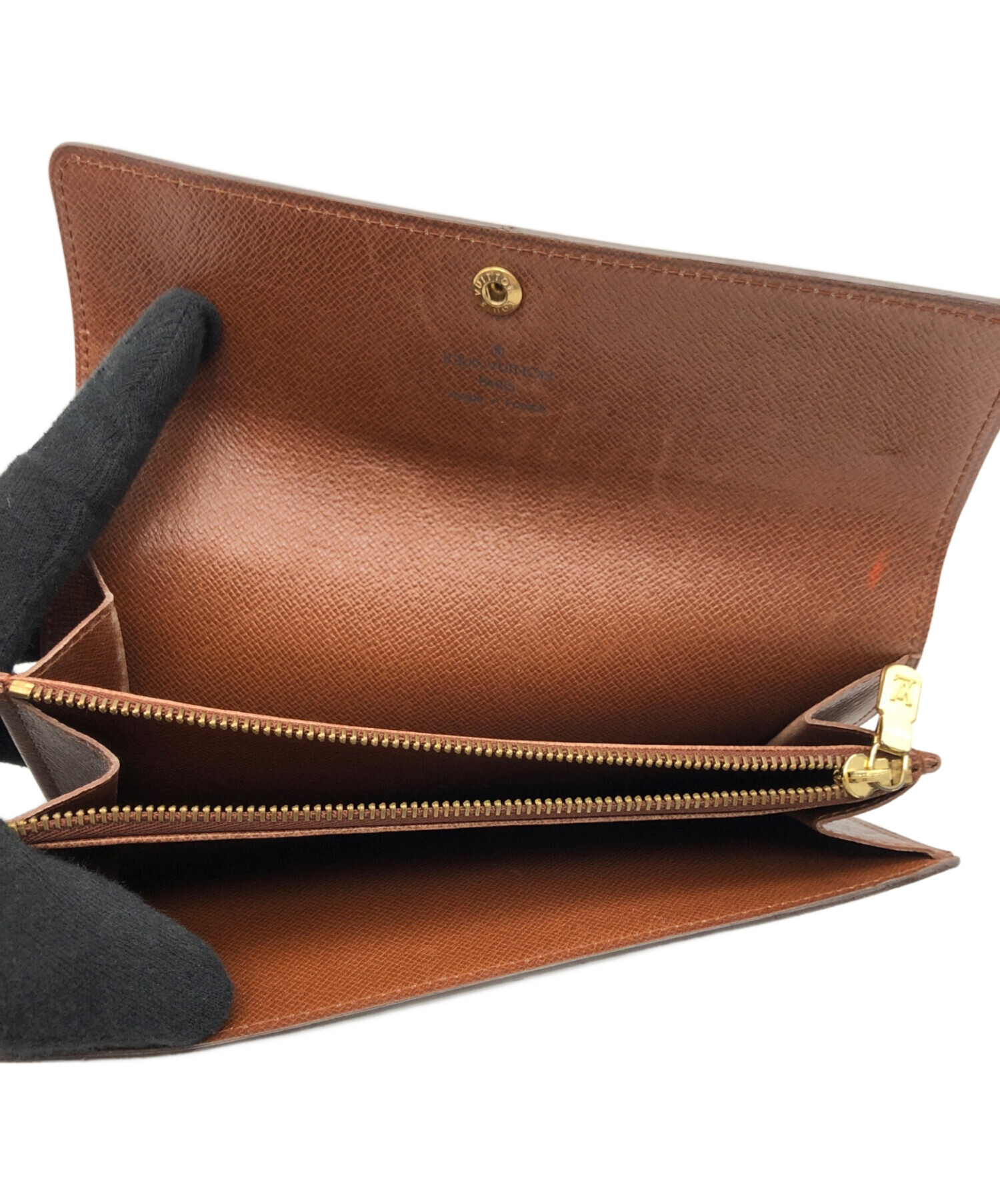 中古・古着通販】LOUIS VUITTON (ルイ ヴィトン) 長財布 ブラウン