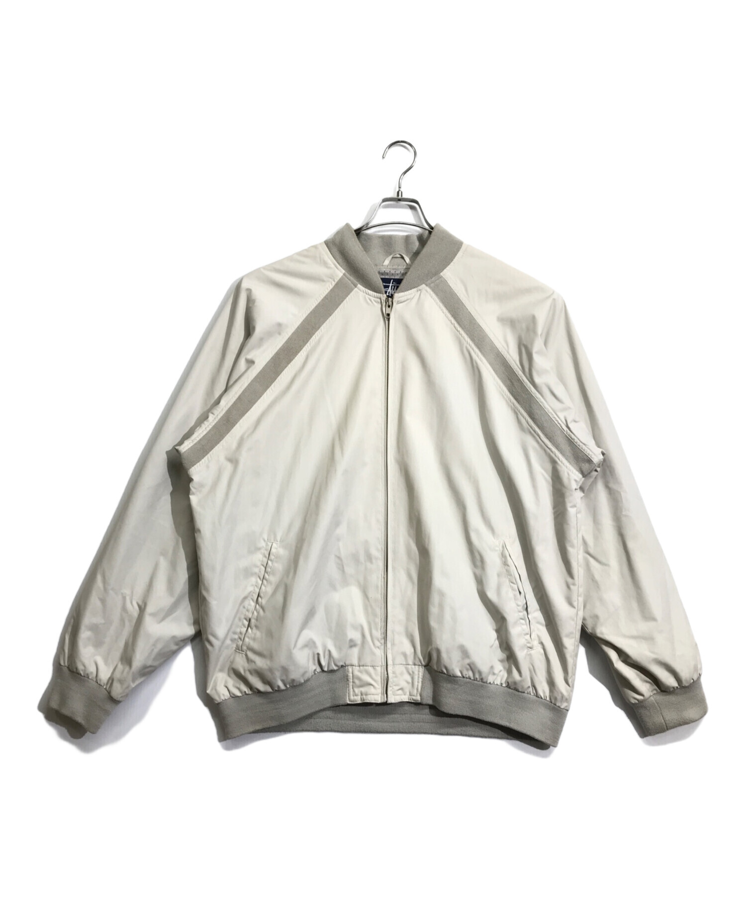 中古・古着通販】stussy (ステューシー) オールドブルゾン アイボリー 