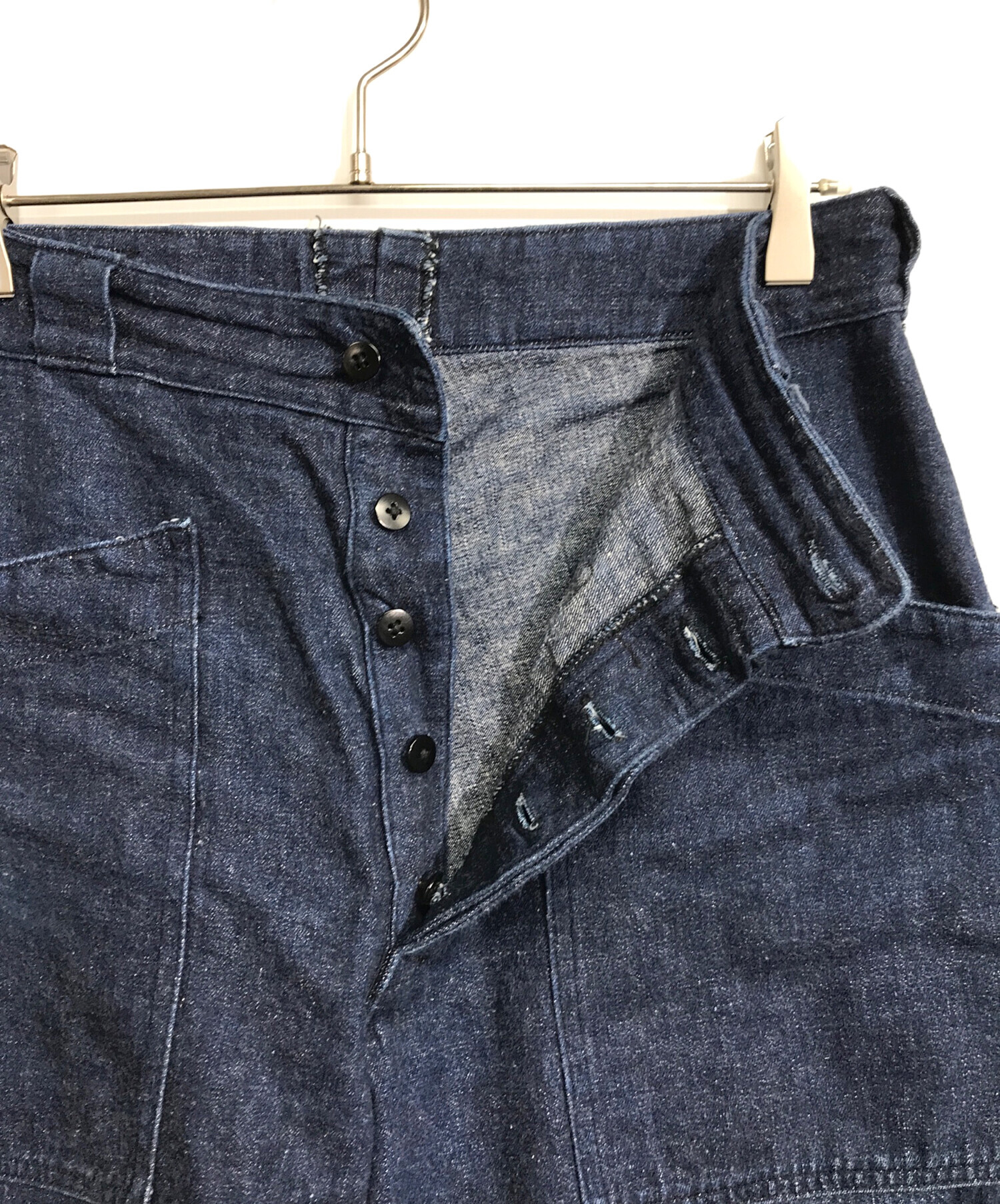 中古・古着通販】WAREHOUSE (ウエアハウス) デニムトラウザーズ