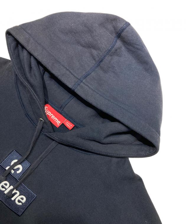 中古・古着通販】SUPREME (シュプリーム) cross box logo hooded
