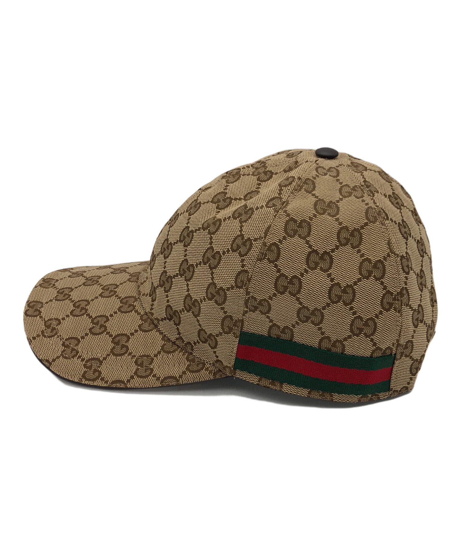 中古・古着通販】GUCCI (グッチ) GGキャンバス ベースボールキャップ