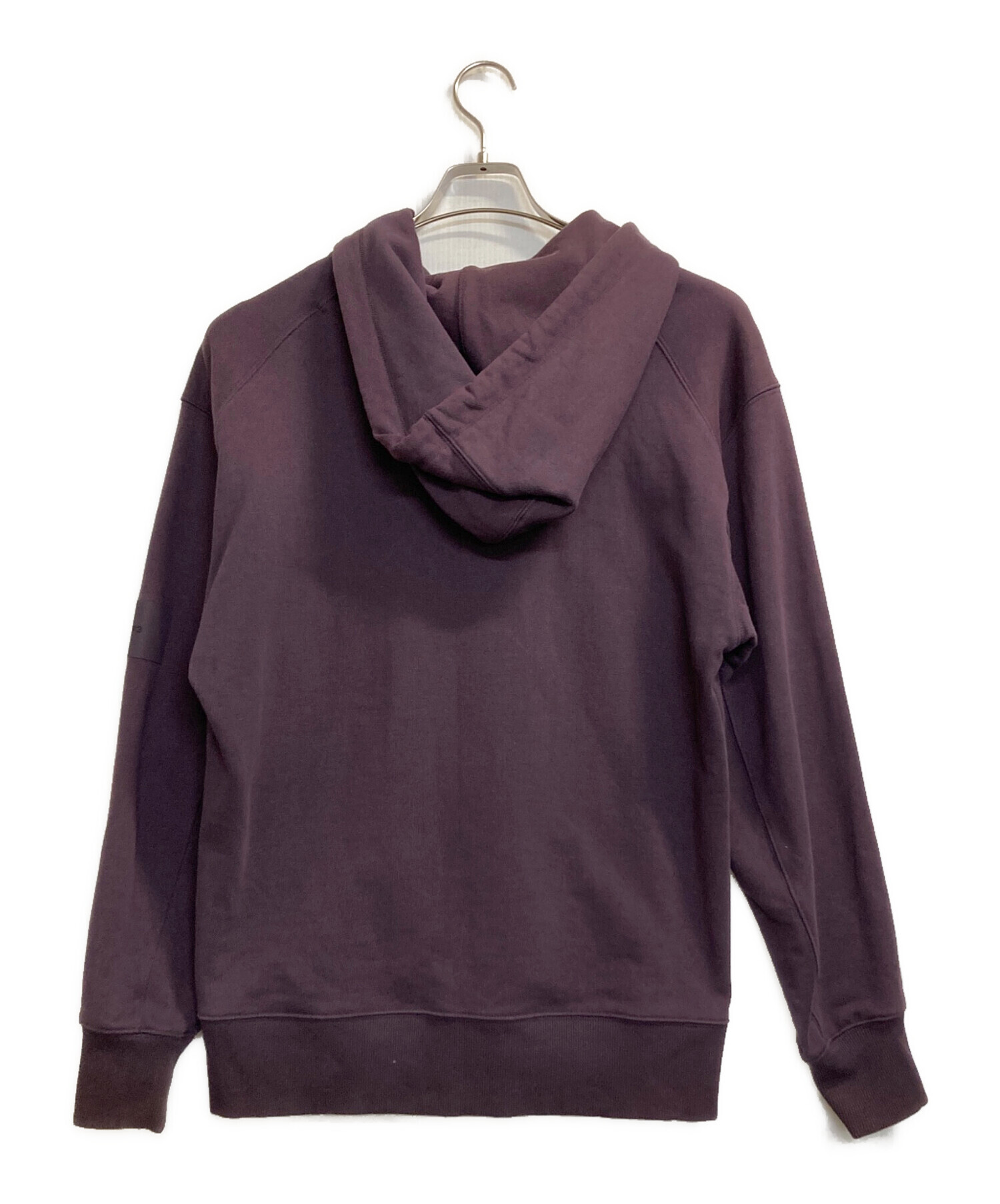 Y-3 ワイスリー パープル IP7697 FT HOODIE パーカー M 中古・古着通販】Y-3 (ワイスリー) FT ZIP HOODIE パープル サイズ