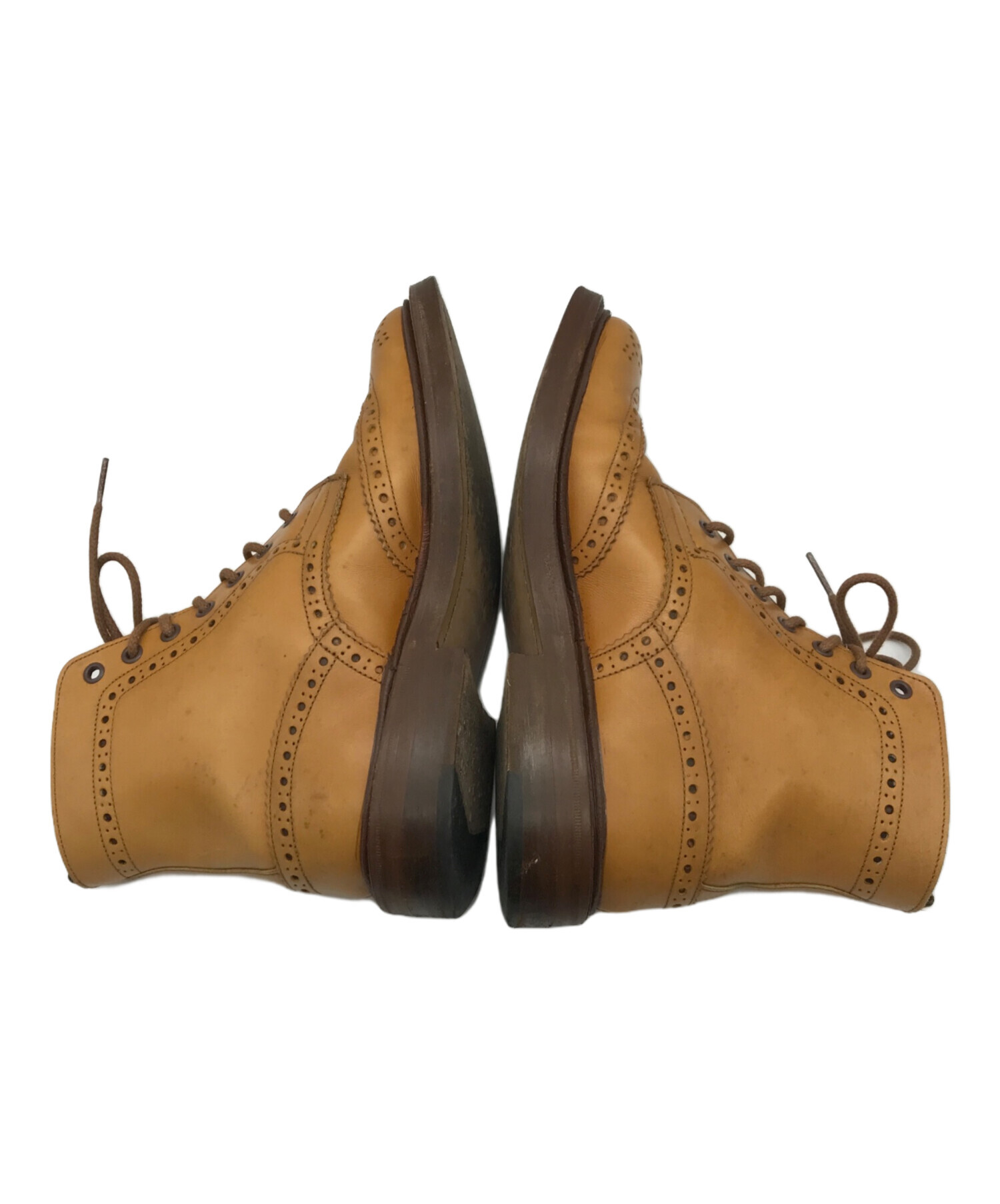 メ*ギ様 トリッカーズ M2508 茶色 UK7.5 Tricker's MAL ブーツ | M2508 MALTON / C-SHADE TAN (COMMANDO SOLE) - Tricker's
