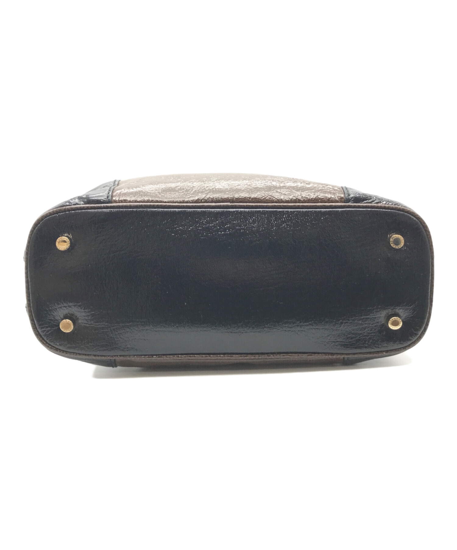 中古・古着通販】BVLGARI (ブルガリ) パレンテシエナメルハンドバッグ 