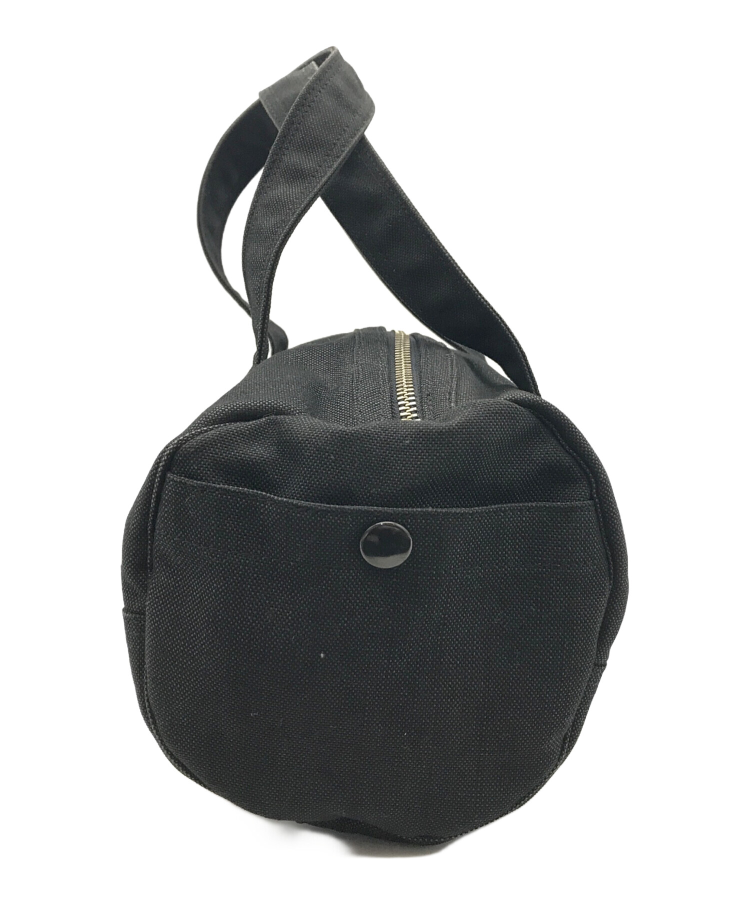 美品 ポーター☆スモーキー ミニ ボストンバッグ キャンバス スミクロ