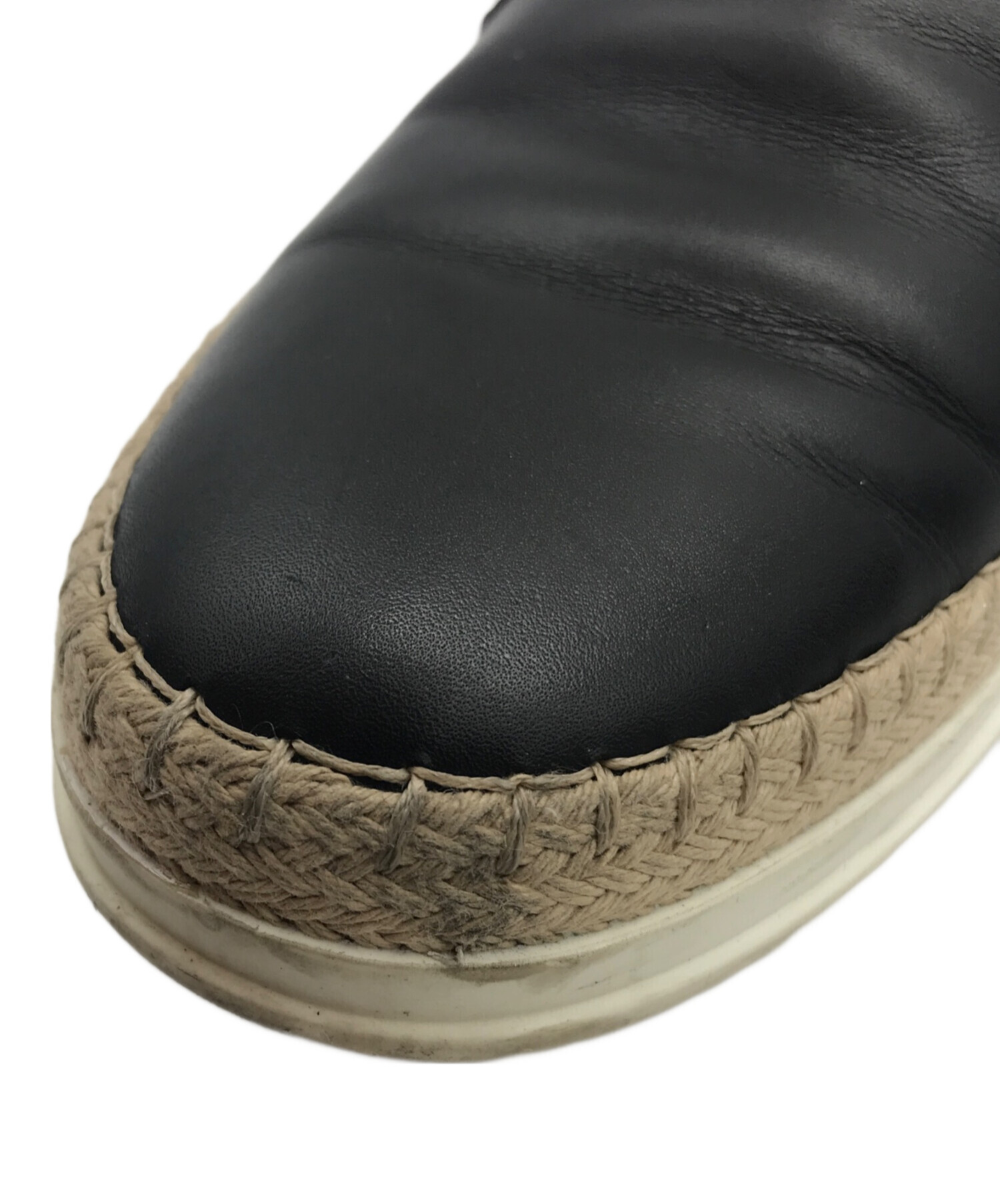 中古・古着通販】TOD'S (トッズ) エスパドリーユレザースリッポン