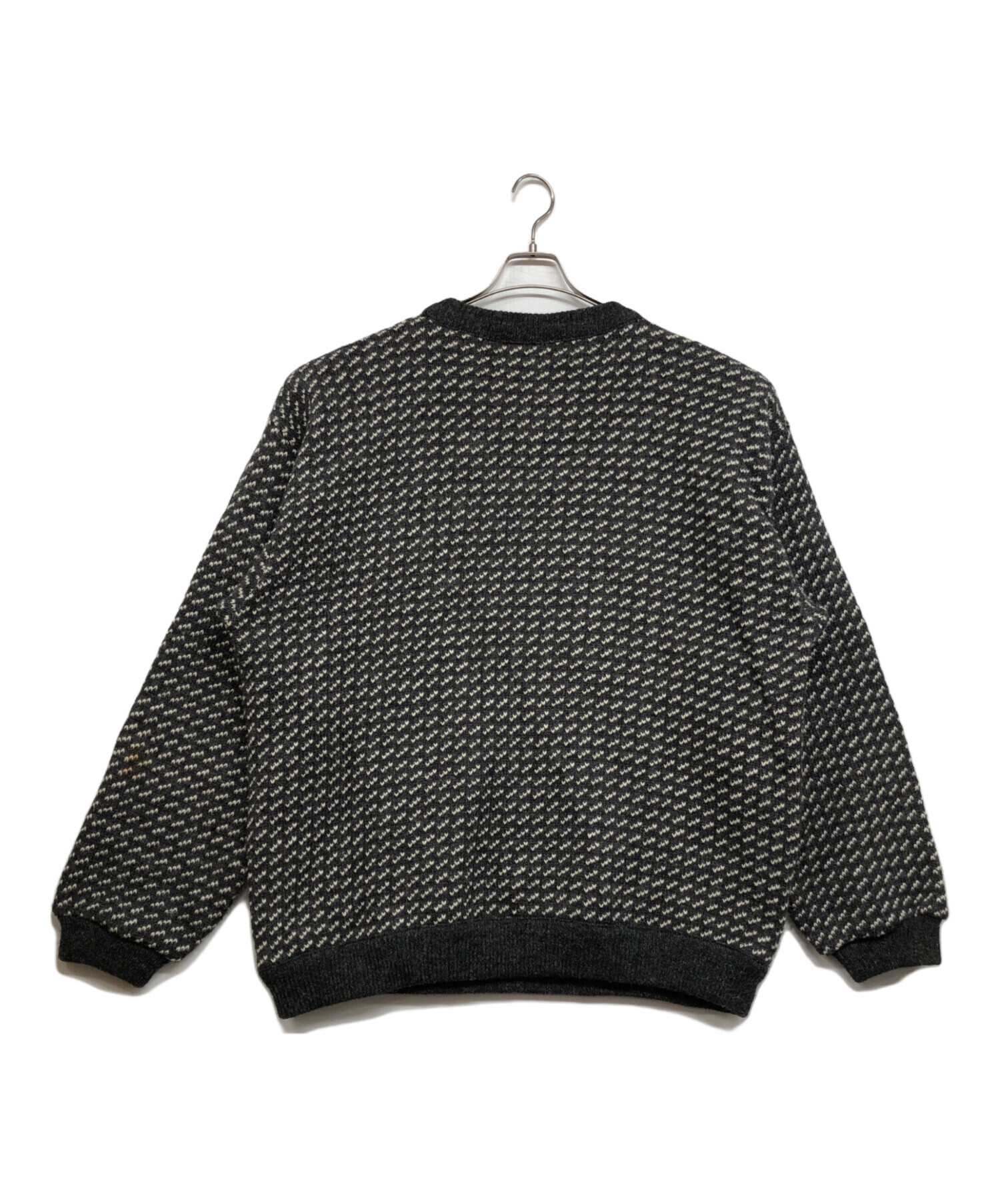 中古・古着通販】L.L.Bean (エルエルビーン) バーズアイニット グレー