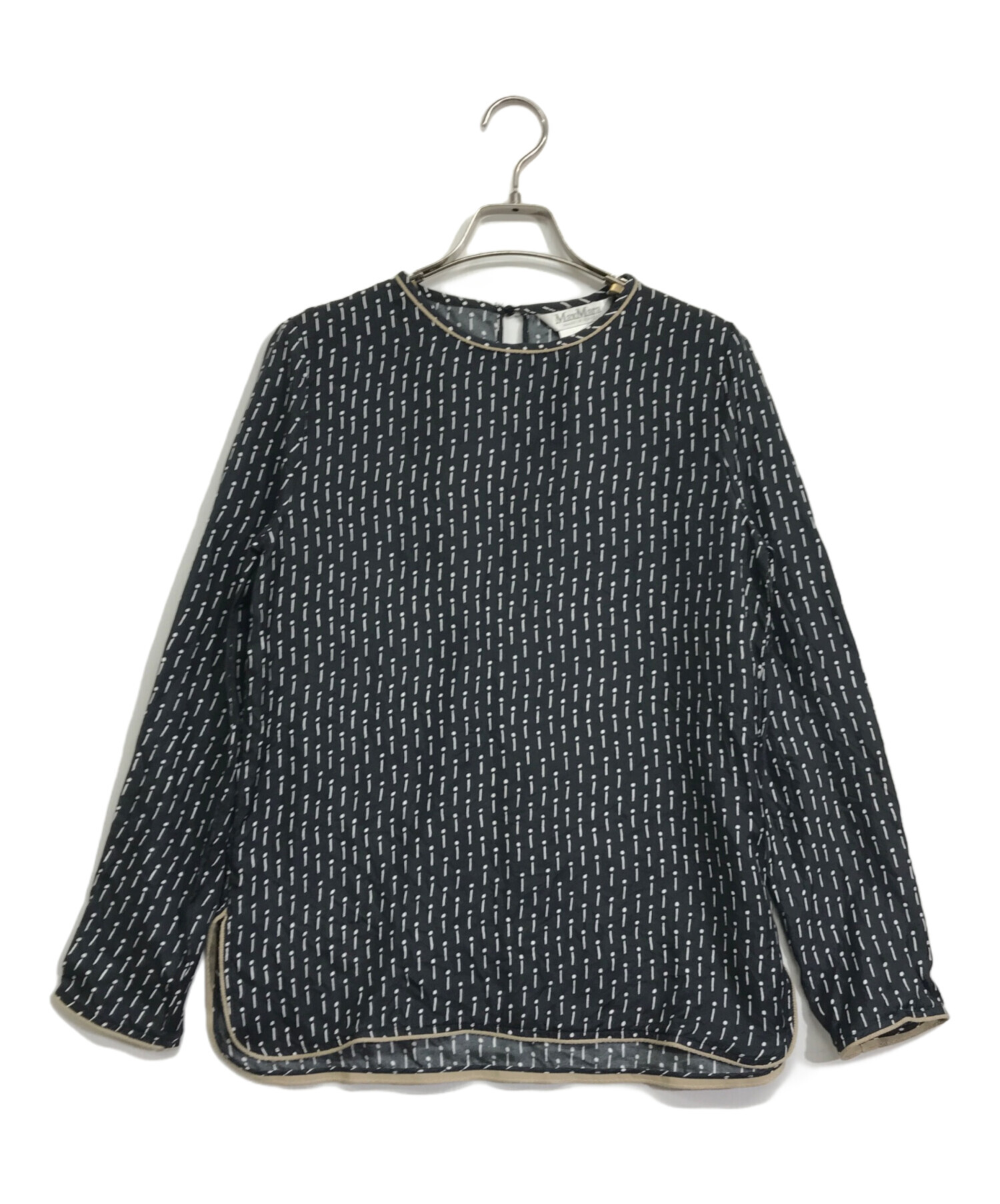 マックスマーラのシルクブラウス