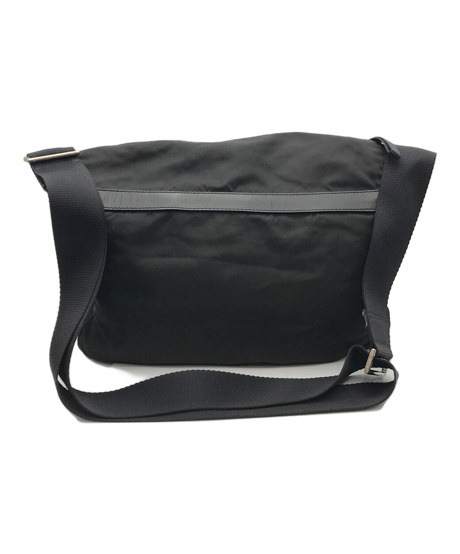 中古・古着通販】PRADA (プラダ) ナイロンメッセンジャーバッグ
