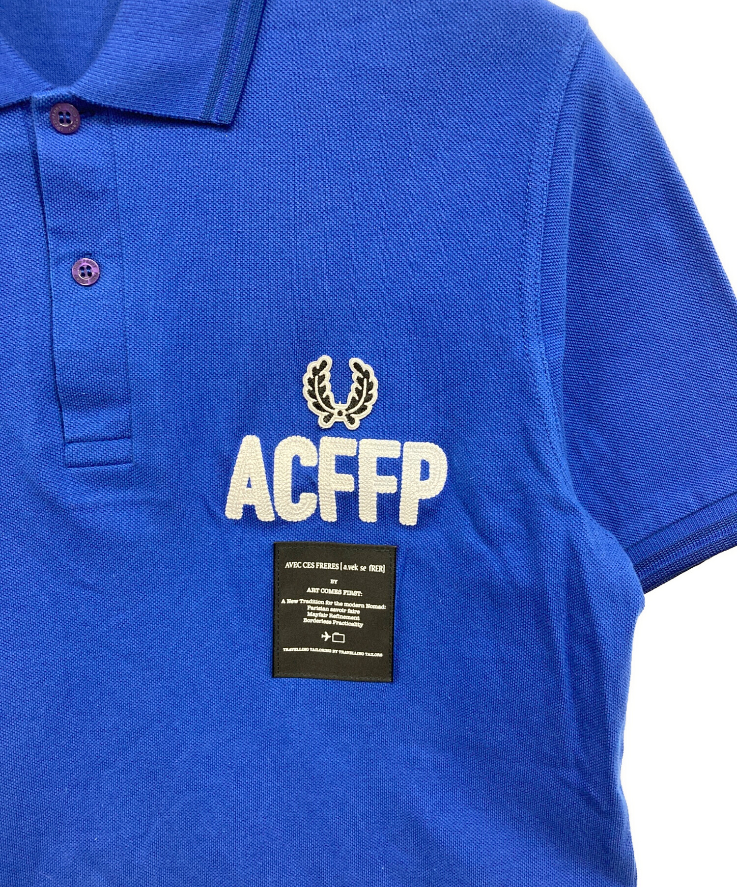 中古・古着通販】FRED PERRY (フレッドペリー) ポロシャツ ブルー