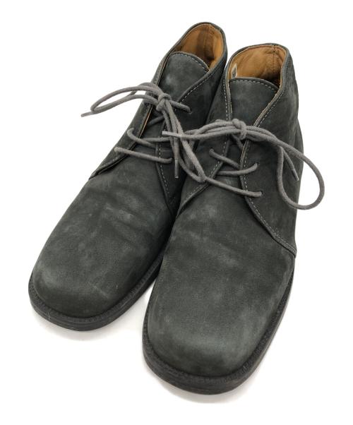 中古・古着通販】CLARKS (クラークス) スウェードワラビーブーツ