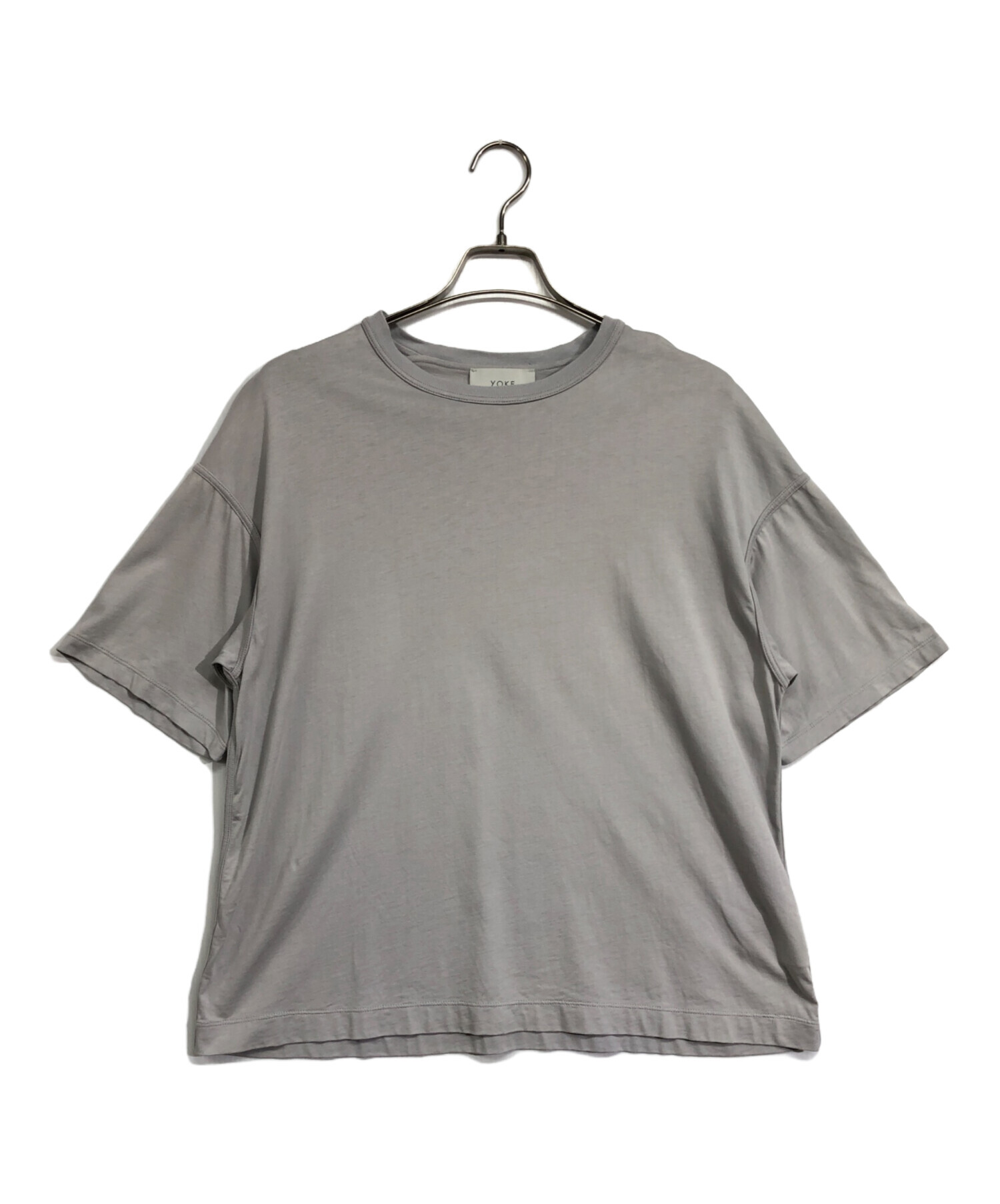中古・古着通販】YOKE (ヨーク) 半袖カットソー グレー サイズ:S