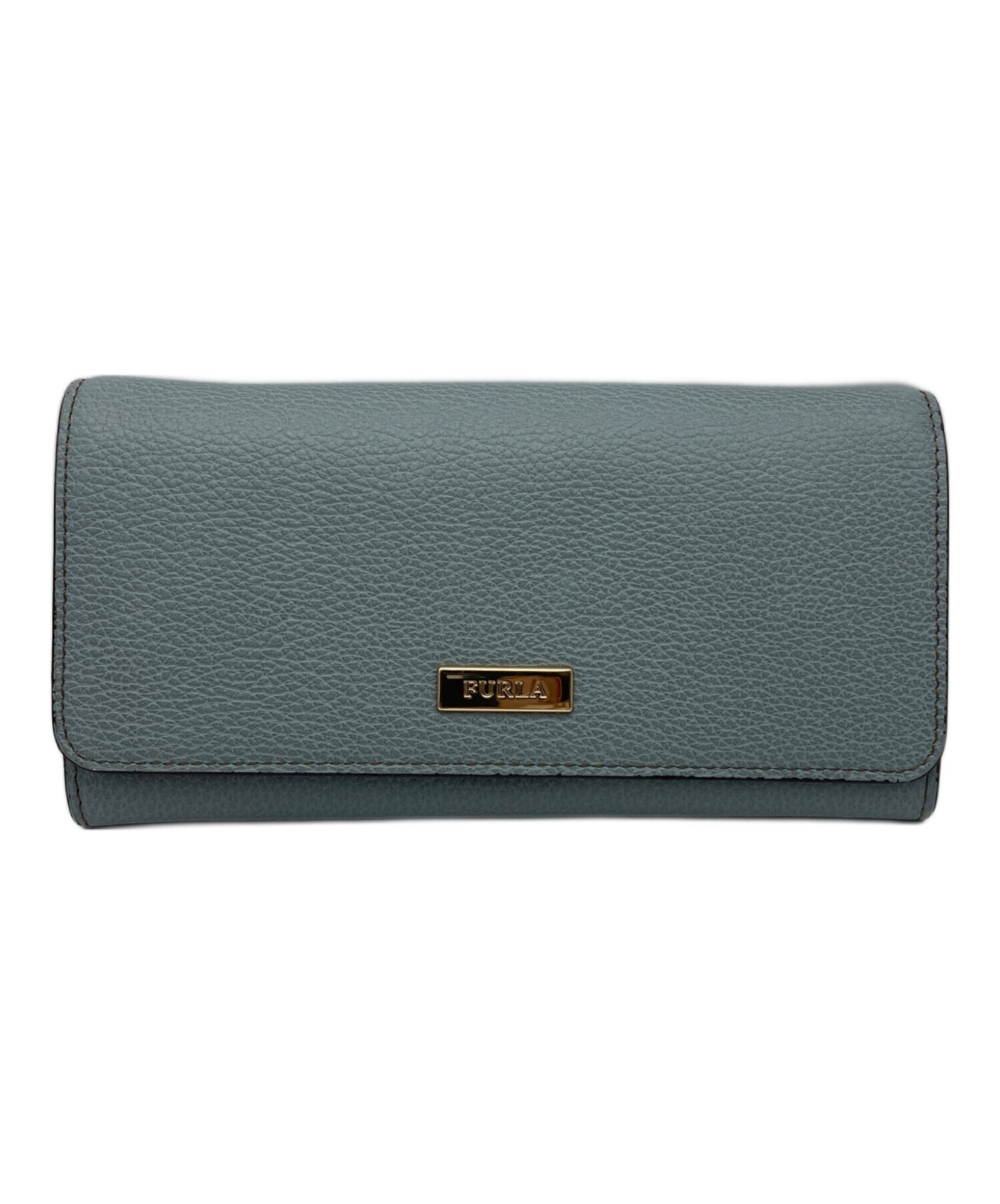 FURLA 長財布　未使用品 中古・古着通販】FURLA (フルラ) 長財布 ブルー｜ブランド・古着通販