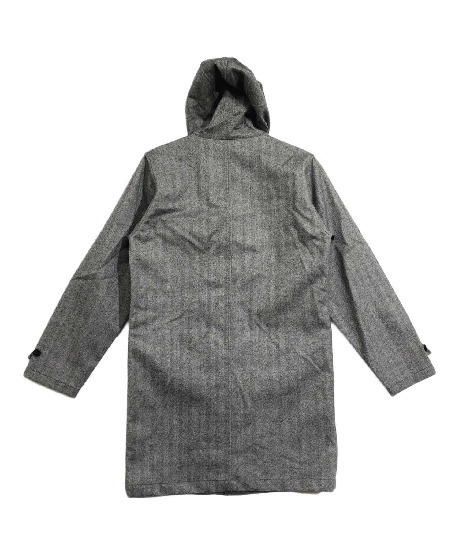 中古・古着通販】M.I.D.A. (ミダ) Bonding Hooded Coat グレー サイズ 