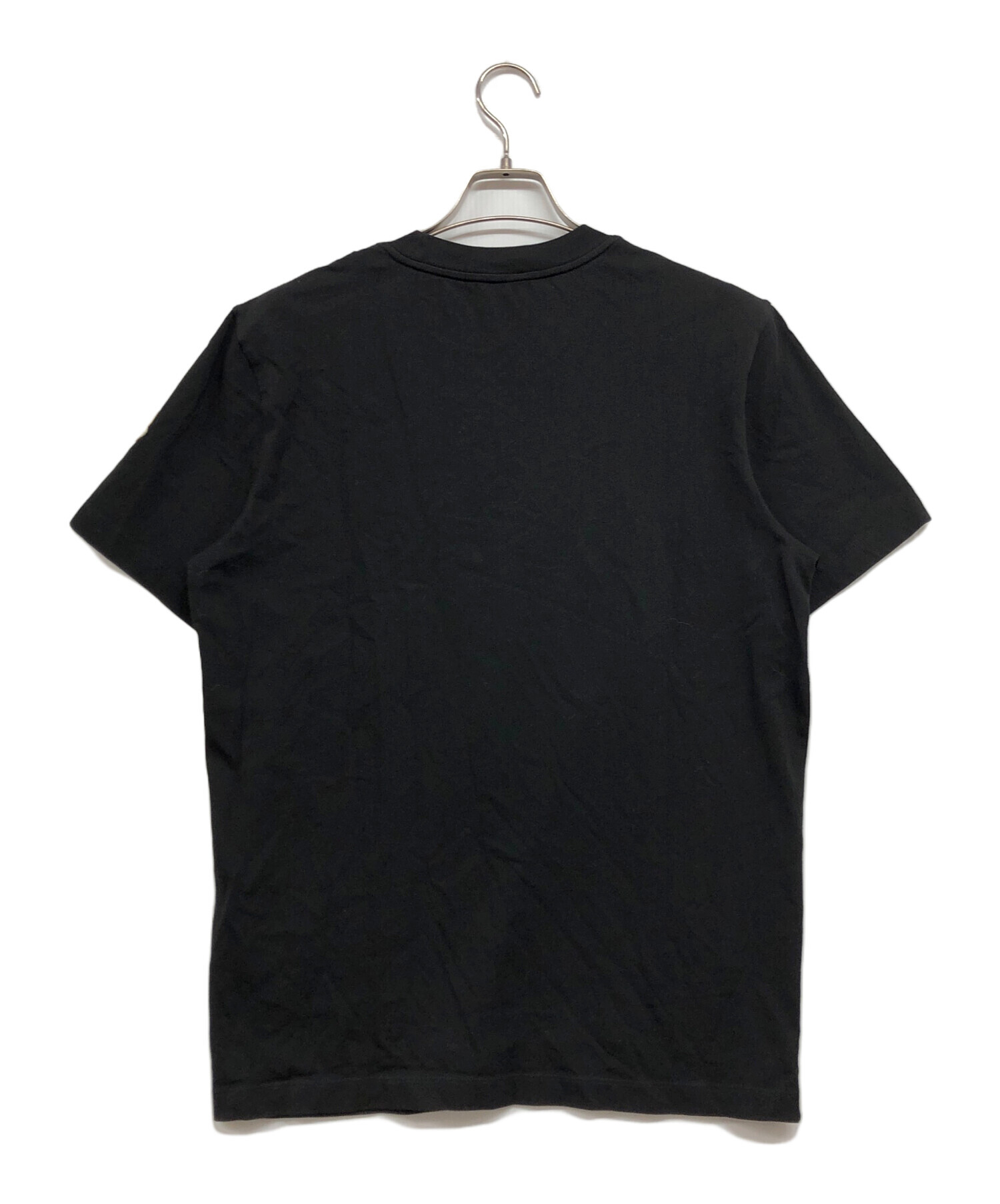 中古・古着通販】MONCLER (モンクレール) SS T-SHIRT ブラック サイズ