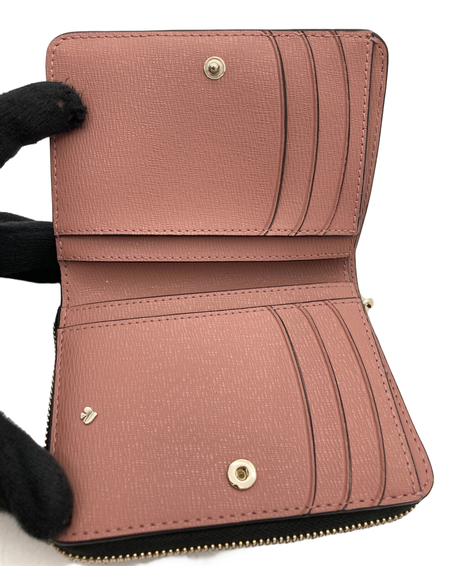 中古・古着通販】Kate Spade (ケイトスペード) 2つ折り財布 バイカラー