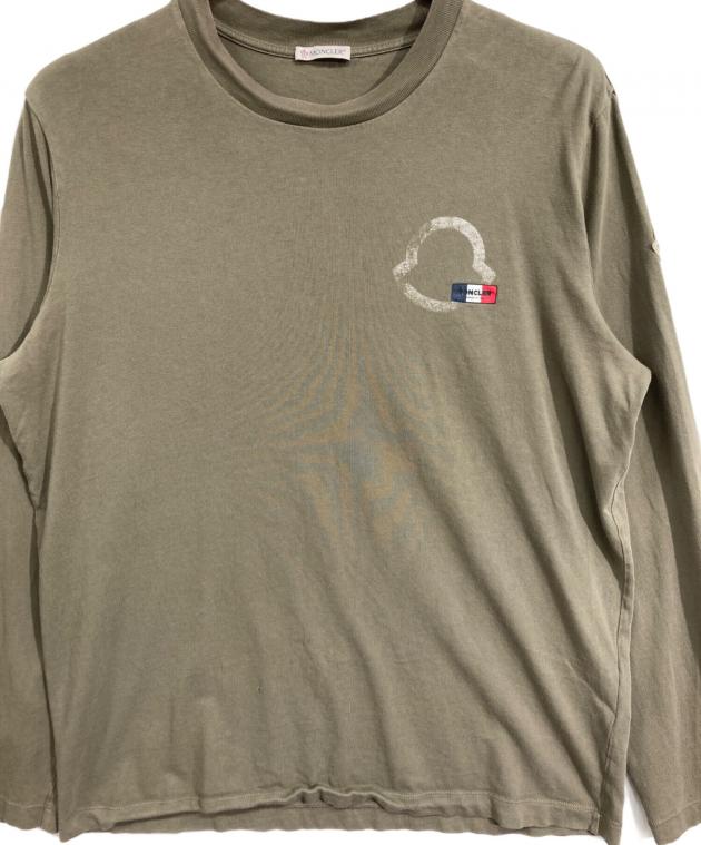 中古・古着通販】MONCLER (モンクレール) 長袖Tシャツ ブラウン