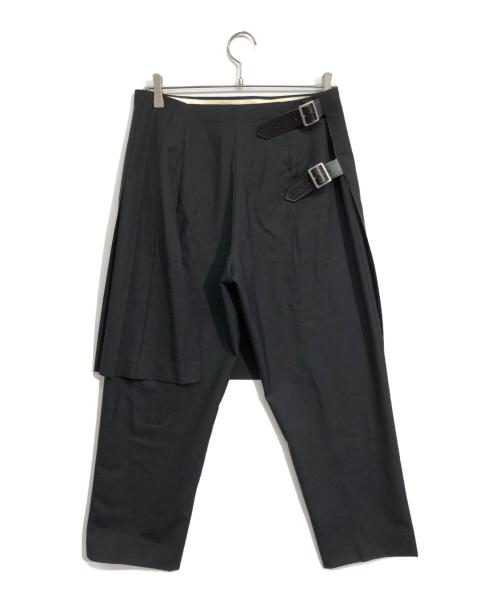 コムデギャルソンコムデギャルソン★スカートパンツ 黒ブラック XS コムデギャルソン スカートパンツ 黒