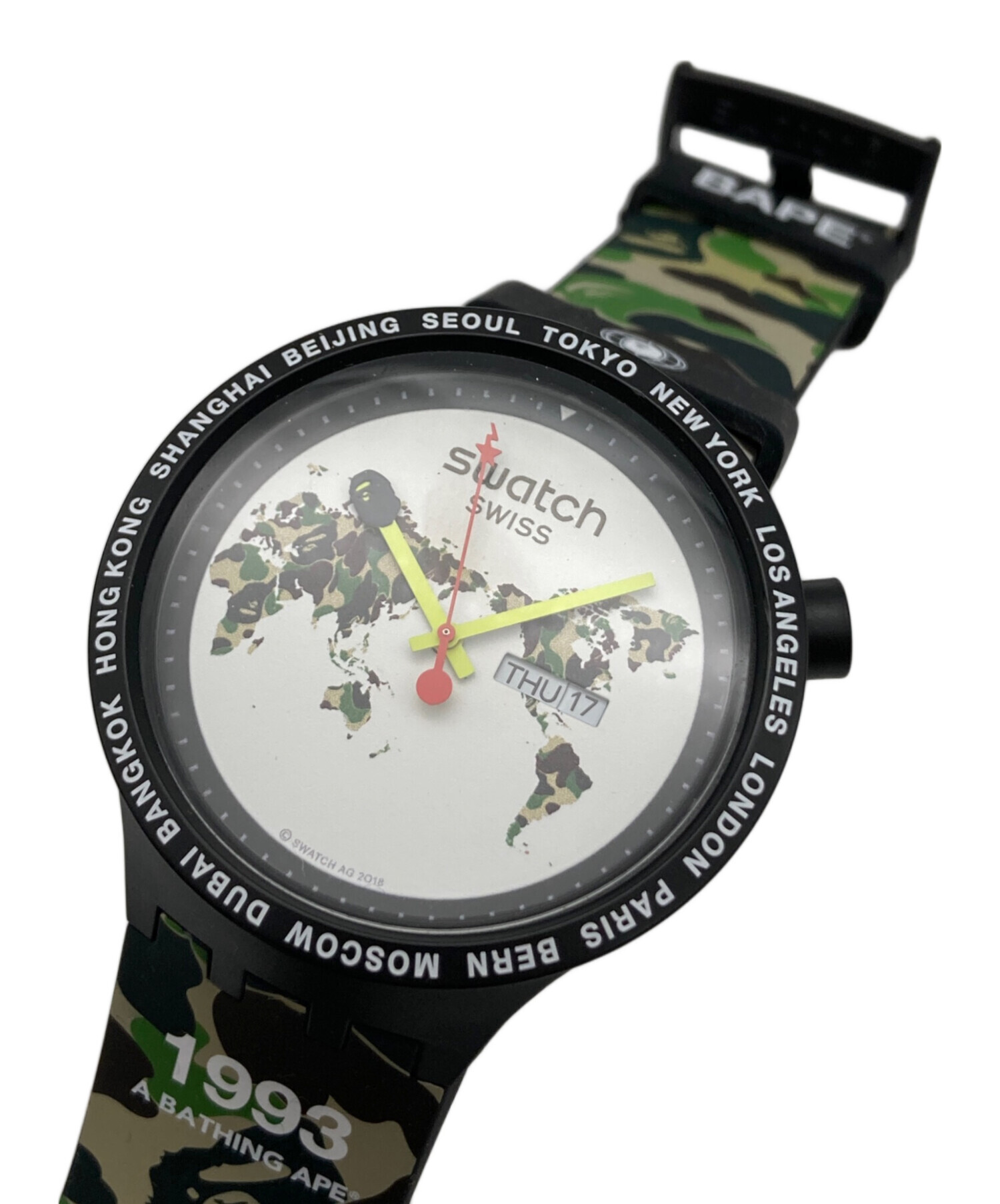 中古・古着通販】SWATCH (スウォッチ) A BATHING APE (ア ベイシング
