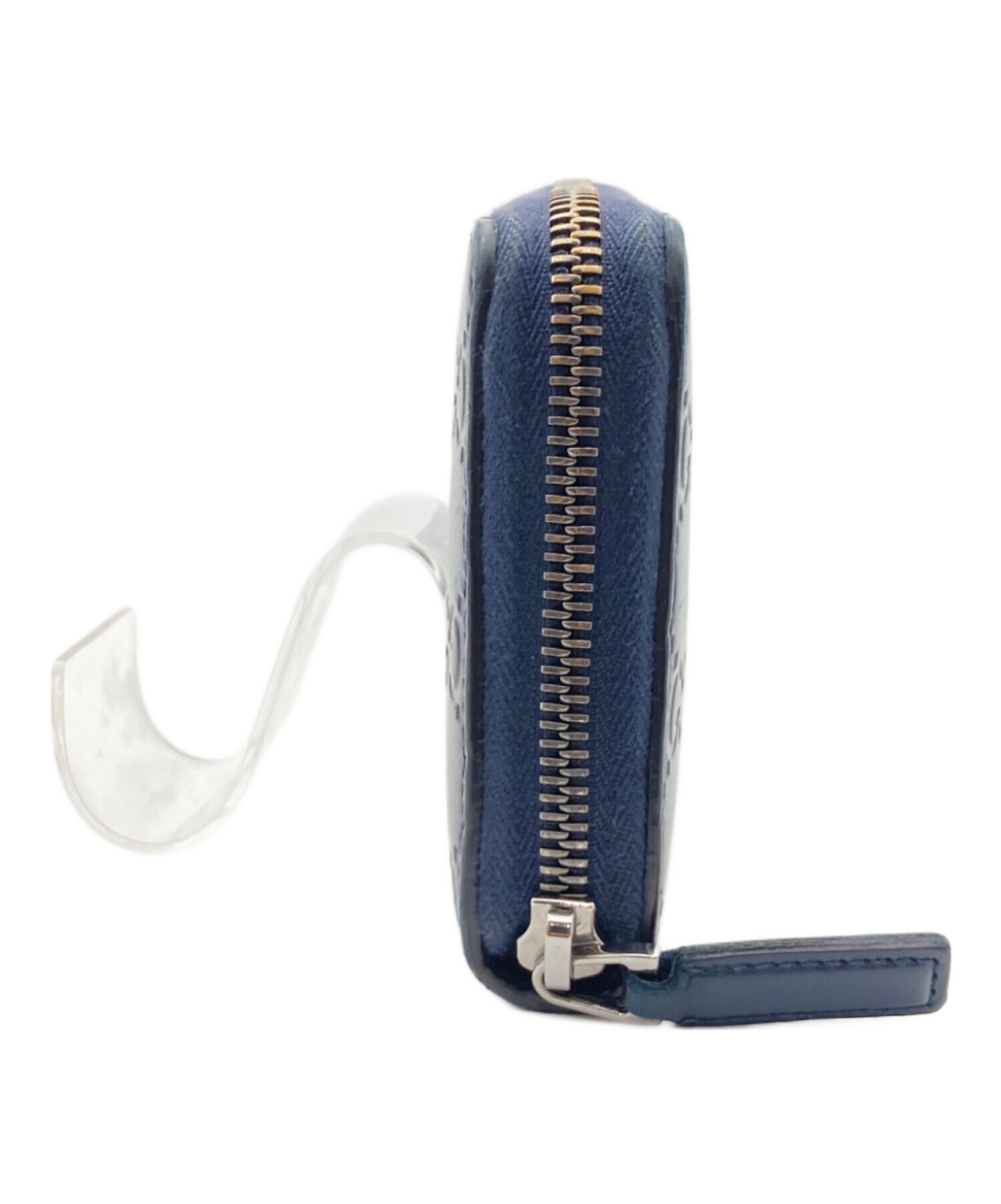 中古・古着通販】GUCCI (グッチ) 長財布 ネイビー｜ブランド・古着通販