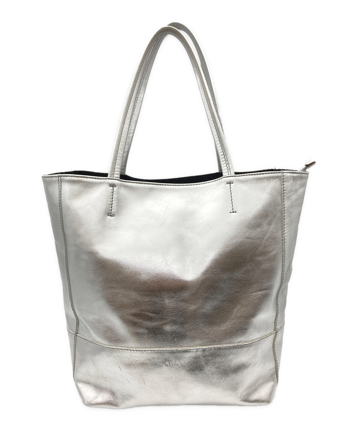 中古・古着通販】ripani (リパーニ) トートバッグ シルバー 中古・古着通販】ripani (リパーニ) トートバッグ シルバー