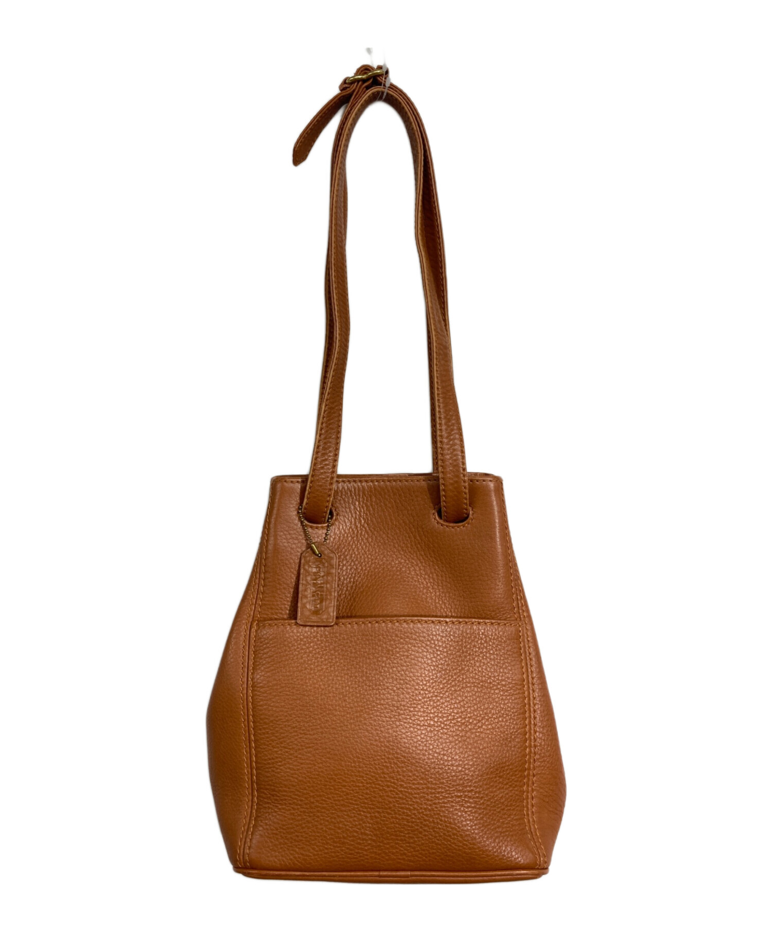 コーチショルダーバックカラーブラウン