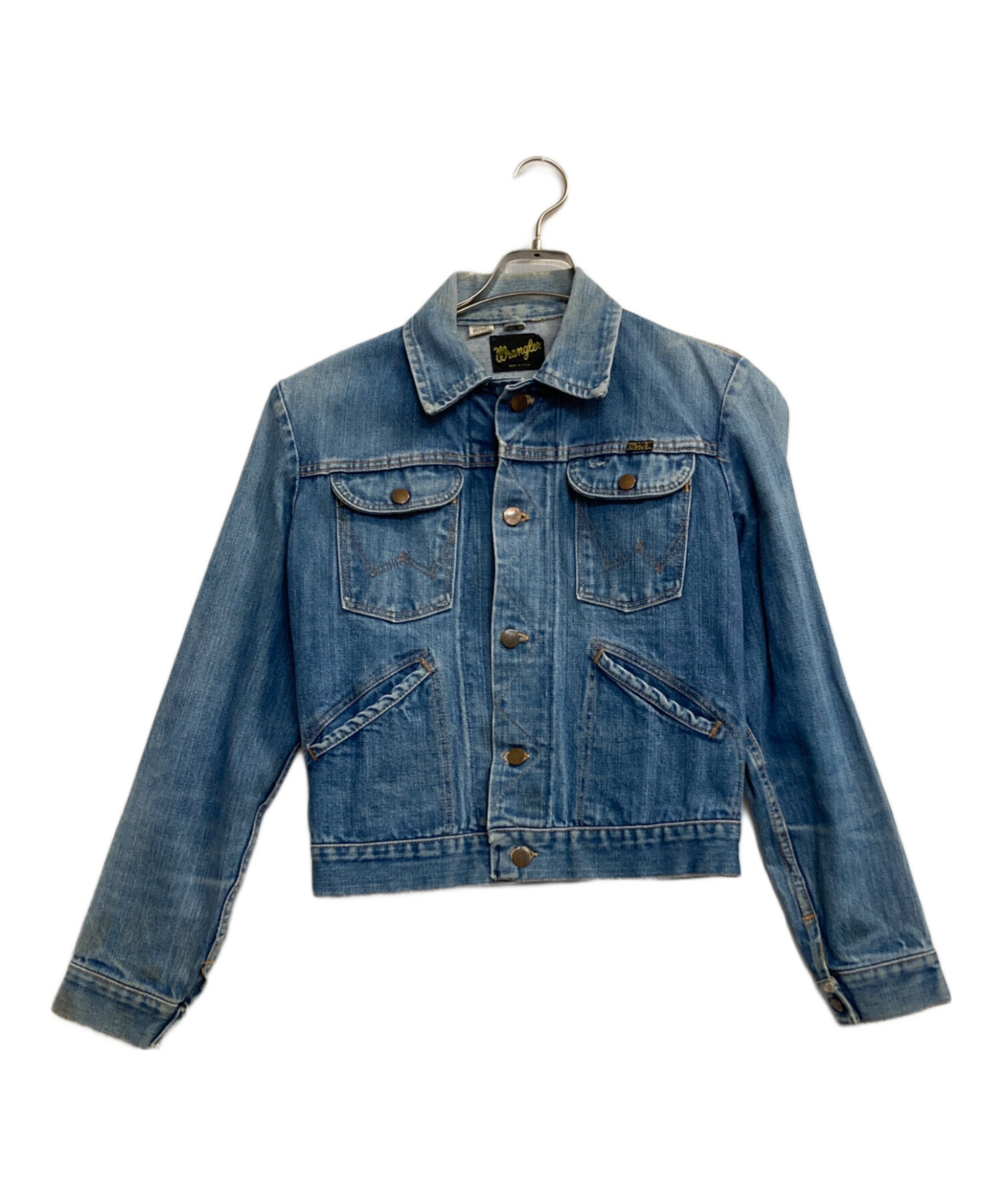 中古・古着通販】Wrangler (ラングラー) デニムジャケット ブルー 