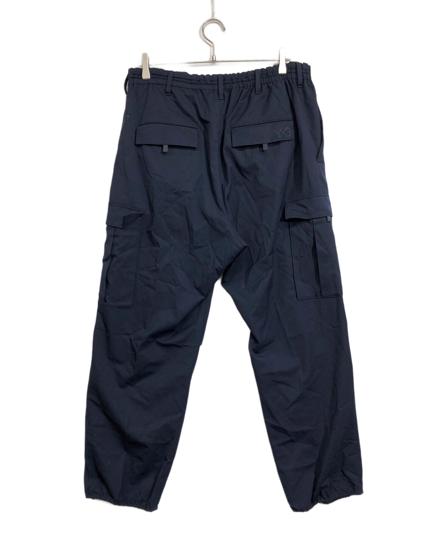【期間セール】2020SS Y-3 ワイスリー　カーゴパンツ 中古・古着通販】Y-3 (ワイスリー) ウール混カーゴパンツ ネイビー