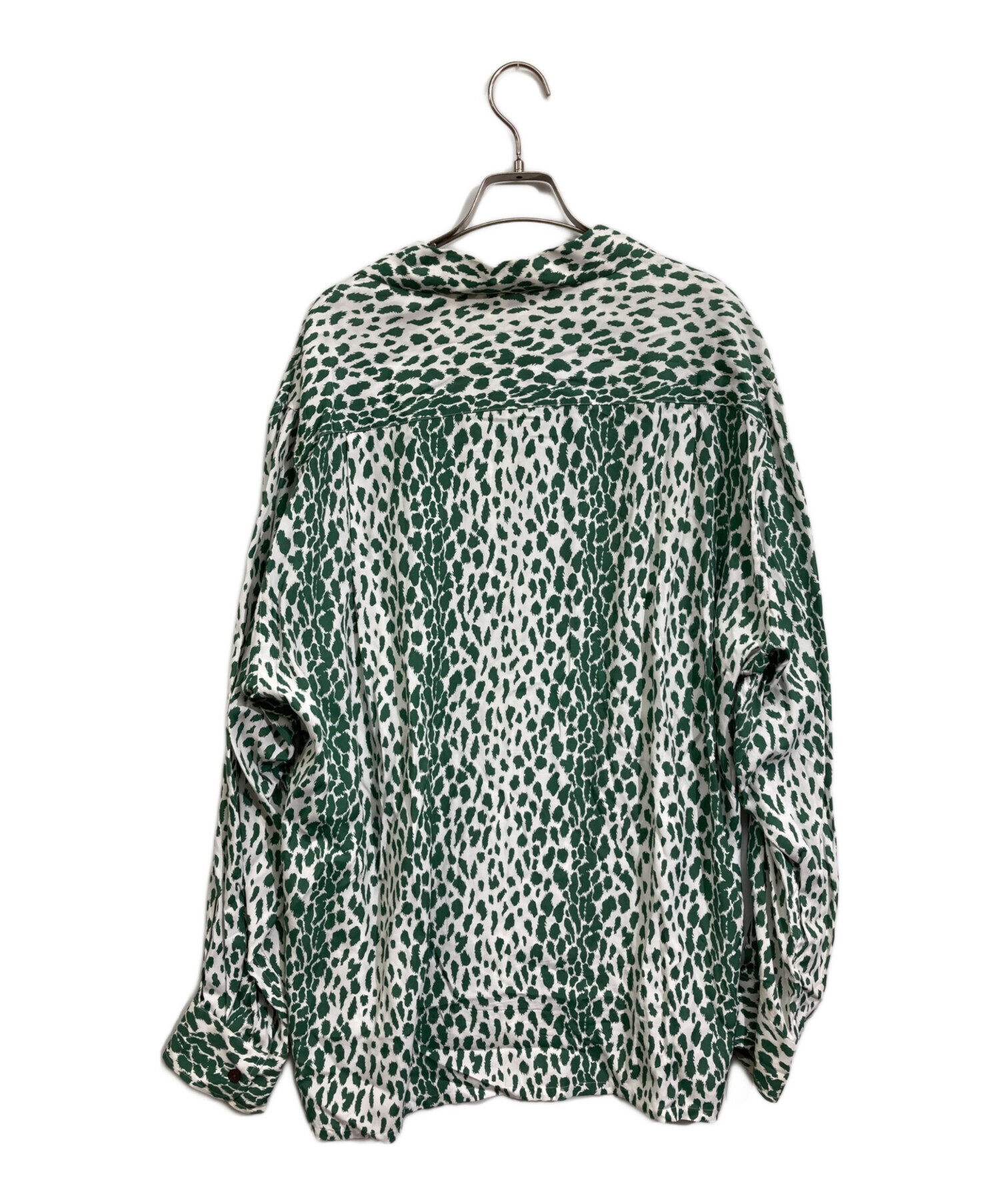 【美品・即完売品】 WACKO MARIA レオパードロングスリーブシャツ WACKO MARIA(ワコマリア) LEOPARD HAWAIIAN SHIRT L／S