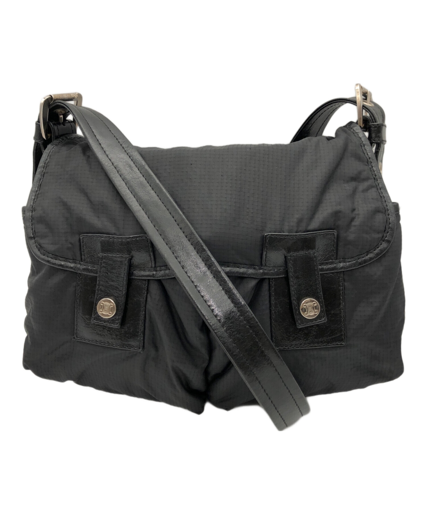 中古・古着通販】CELINE (セリーヌ) ナイロンショルダーバッグ 中古・古着通販】CELINE (セリーヌ) ナイロンショルダーバッグ