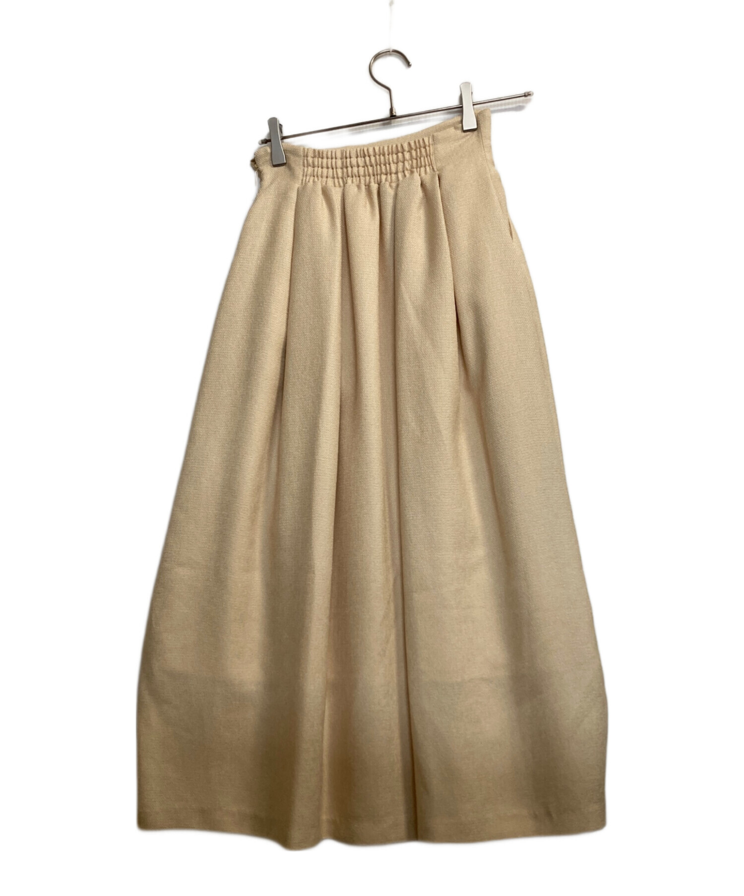 中古・古着通販】COEL (コエル) バスケットカーブスカート ベージュ