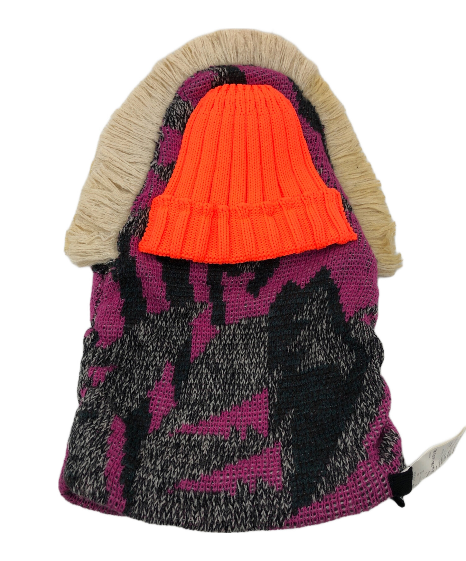 JUNYA WATANABE ジュンヤ ワタナベ モヒカン ニット帽子 ウール 中古・古着通販】JUNYA WATANABE COMME des GARCONS ((ジュンヤ