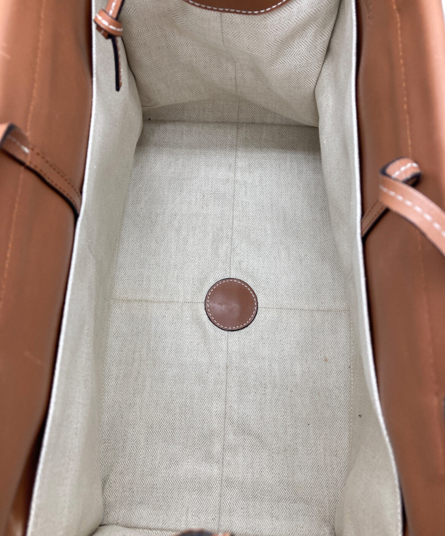 中古・古着通販】LOEWE (ロエベ) クッショントートバッグ マルチカラー 