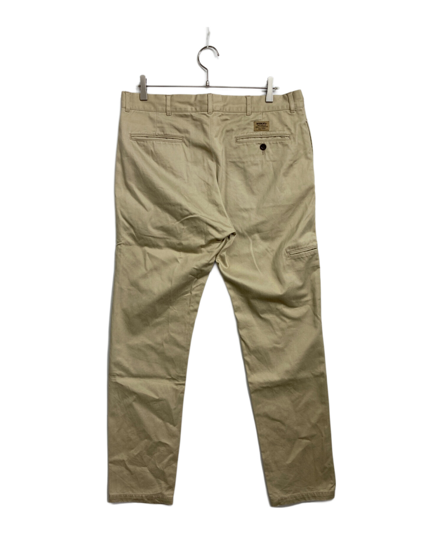 Supreme シュプリーム アーチロゴ チノパンツ 34 ベージュ Supreme シュプリーム アーチロゴ チノパンツ 34 ベージュ Supreme