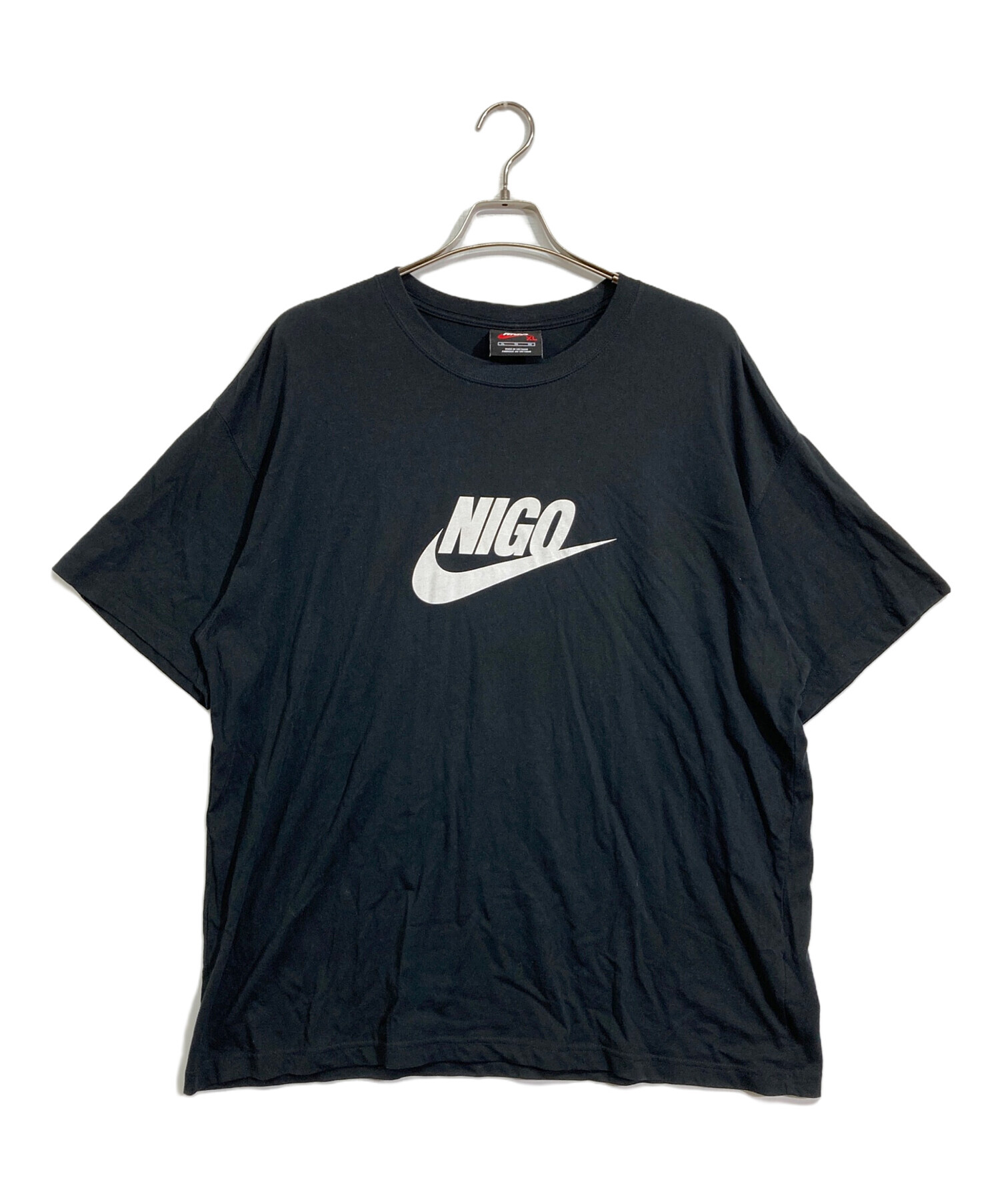 NIKE ナイキ Tシャツ・カットソー メンズ 【古着】【中古】 中古・古着通販】NIKE (ナイキ) NIGO NRG SS TEE ブラック サイズ:XL