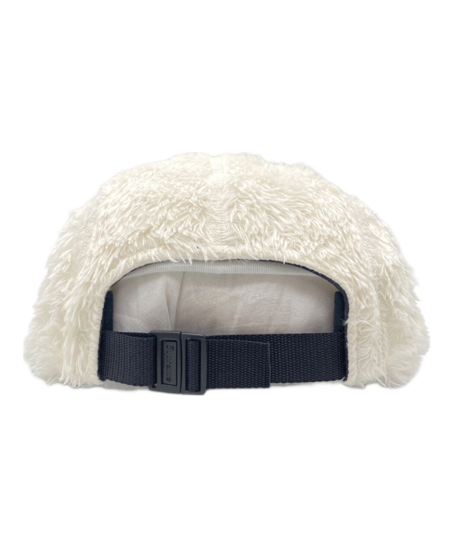 Supreme Fuzzy Camp Cap White キャップ 帽子 中古・古着通販】Supreme (シュプリーム) Fuzzy Camp Cap ホワイト